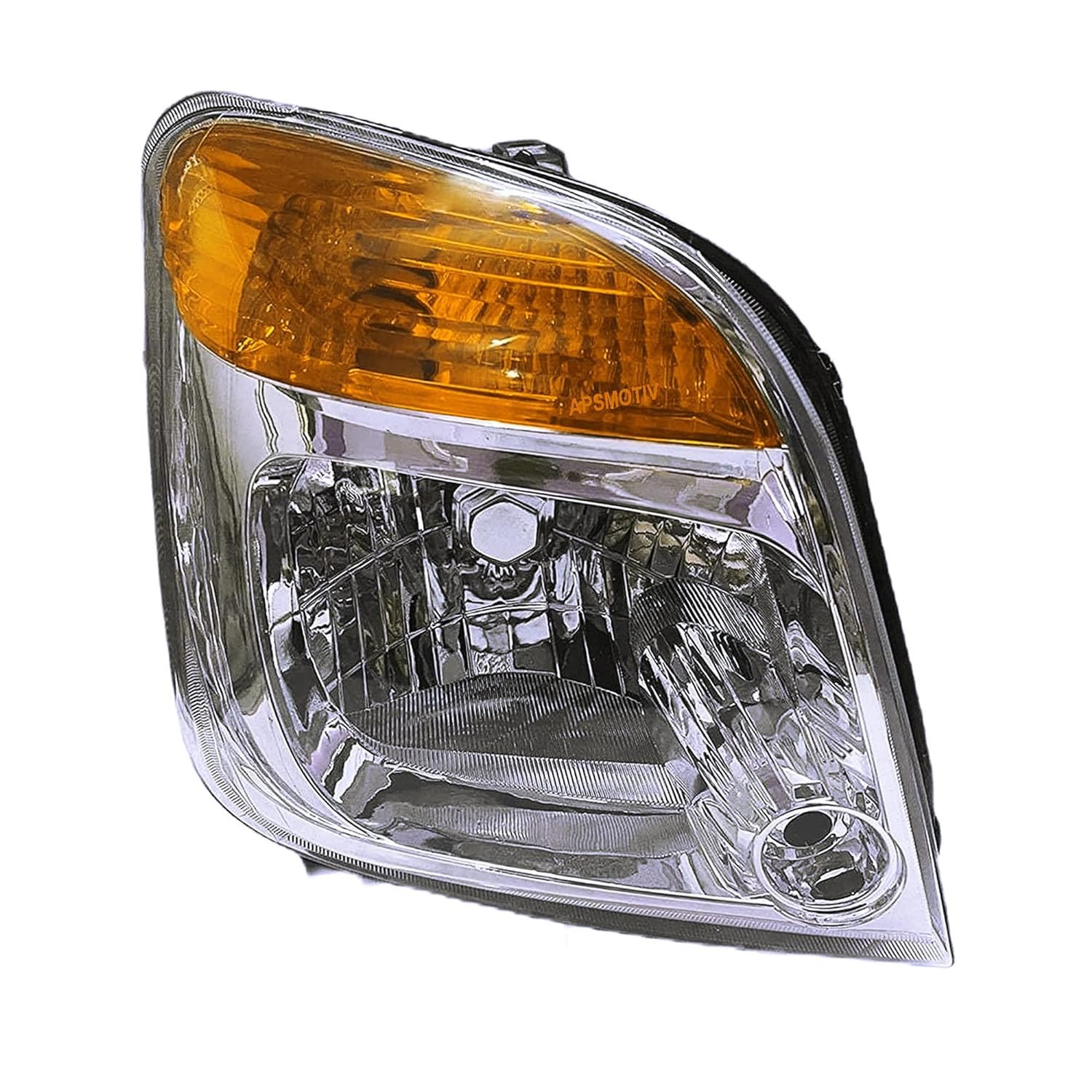 ALL PARTS SOURCE AllPartsSource Headlight Lamp Assembly for Maruti Wagonr Car Type 3 Without Wiring and Bulb (Right Driver Side)