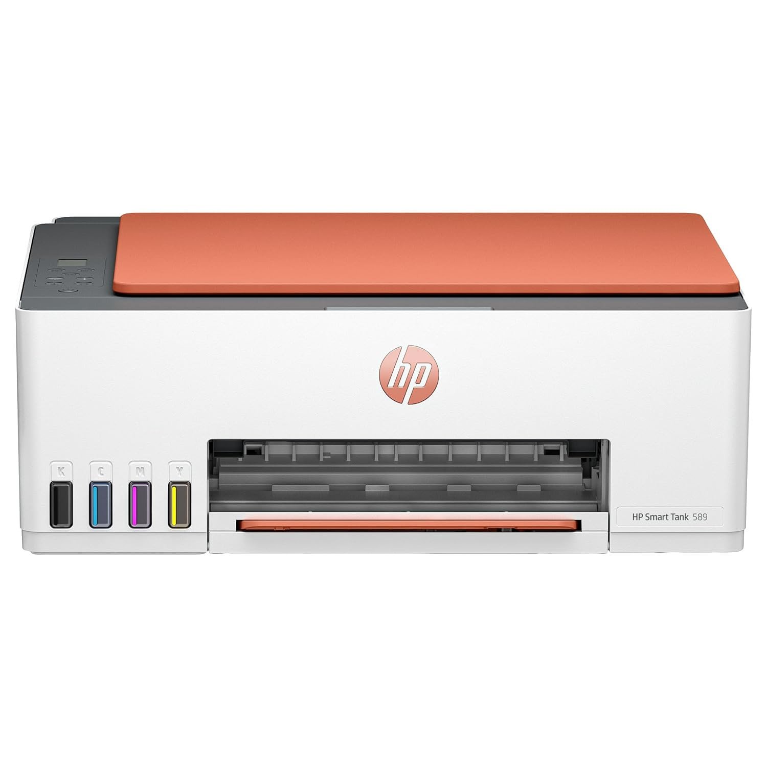 HP Smart Tank 585 All-in-one WiFi Colour Printer (Upto 6000 Black and 6000 Colour Pages Included in The Box). - Print, Scan & Copy for Office/Home