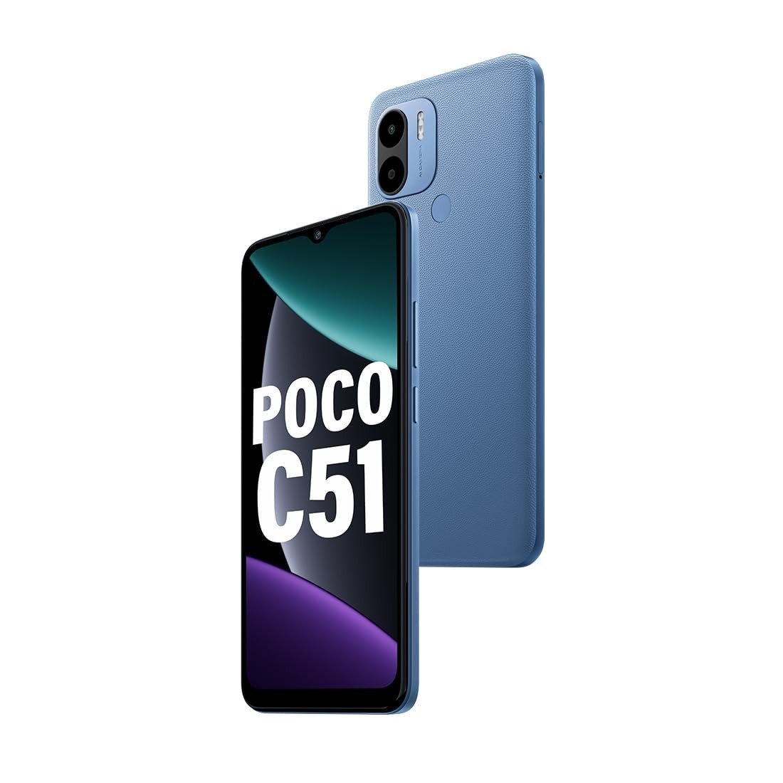 POCO C51 (Royal Blue, 6GB RAM, 128GB Storage)