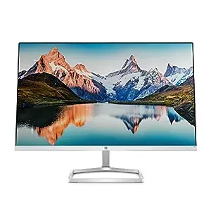 HP M22f 21.5-inches, 54.6 cm, FHD Monitor Eye Safe Certified Full HD IPS 3-Sided Micro-Edge Monitor, 75Hz, AMD Free Sync with 1xVGA, 1xHDMI 1.4 Ports, 300 nits (Silver, 1920 x 1080 Pixels)